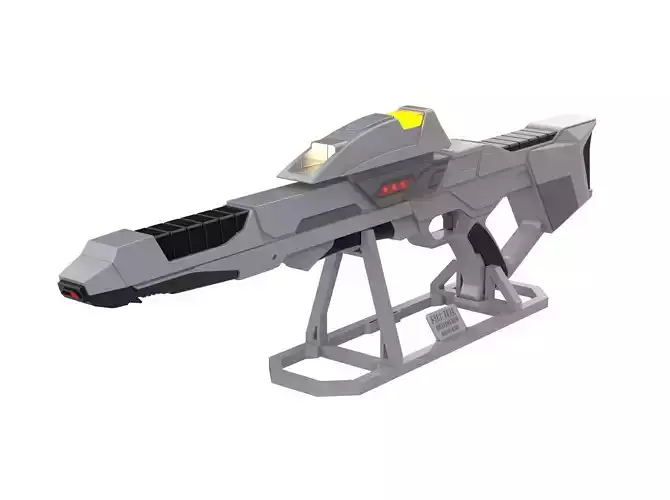 Type 3A Phaser Star Trek First Contact - Commercial - STL 3D print model
