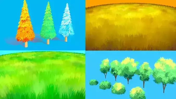 Anime Vegetation Pack