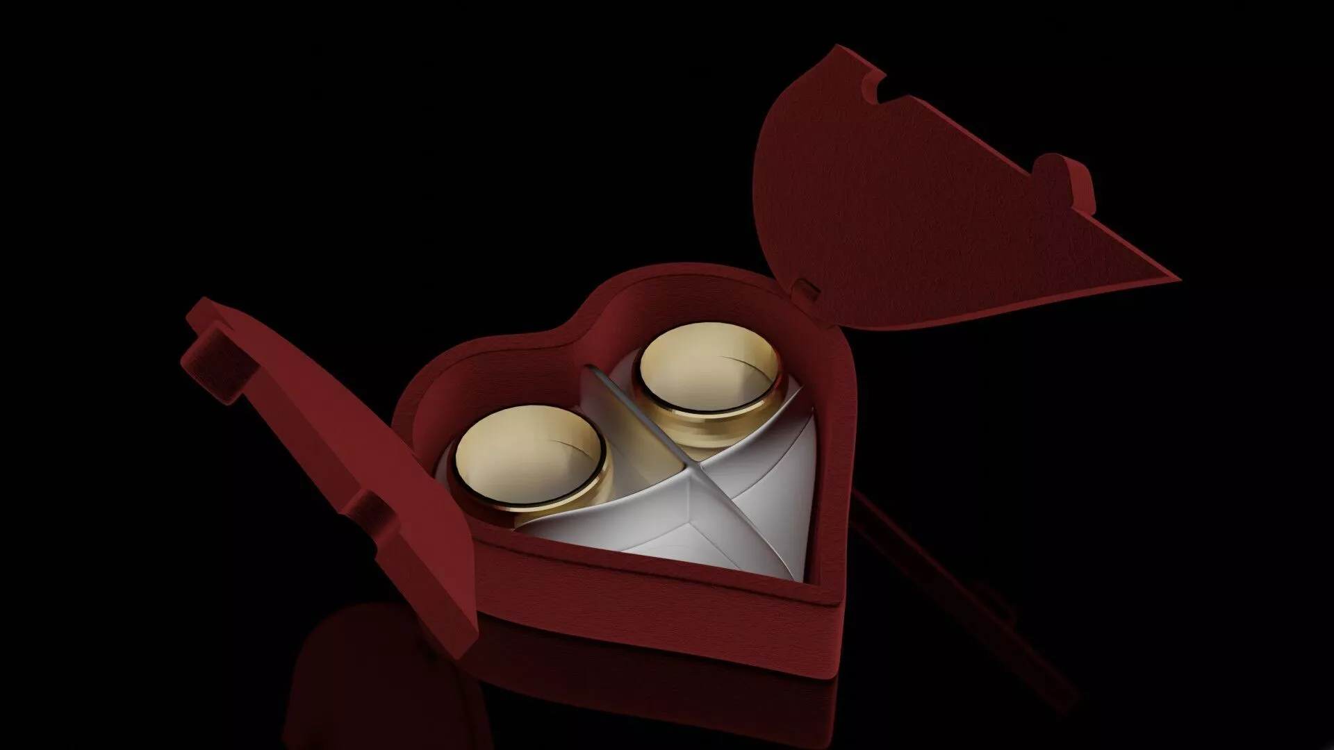 Heart Jewel Box 3D print model
