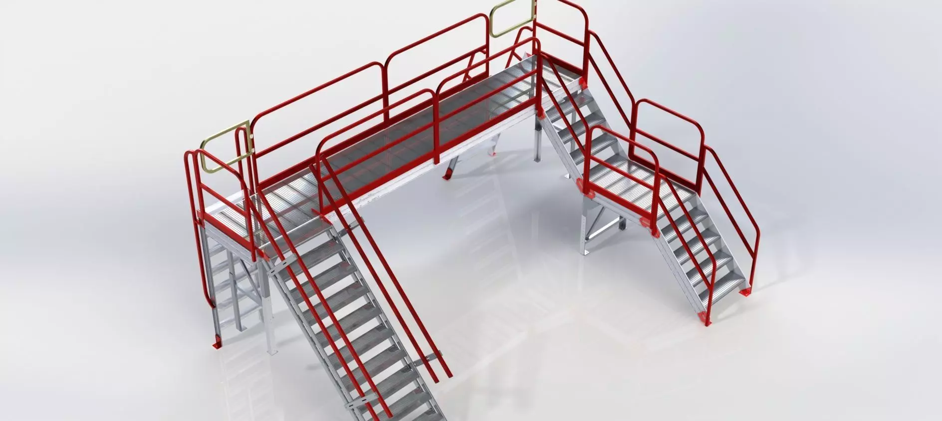 Gangway system 3D model_0
