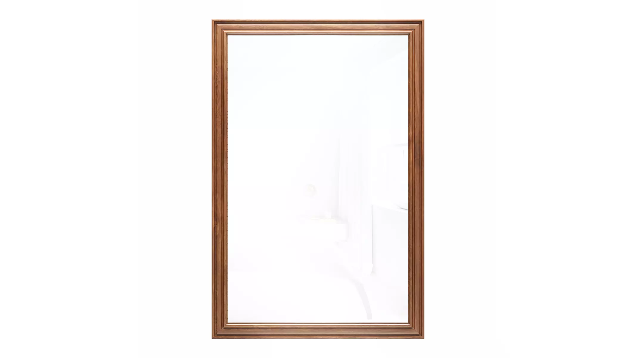Mirror in a wooden frame GZ-M1025 3D model_0