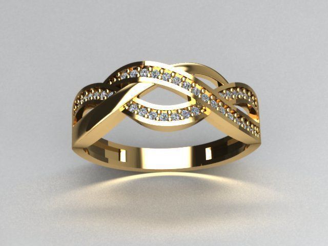jewelry ring 3D print model_2