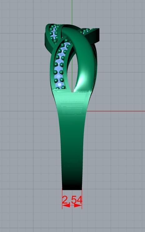 jewelry ring 3D print model_9