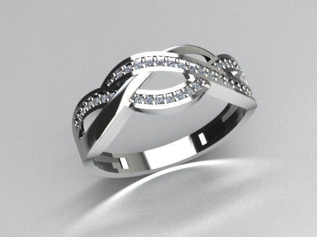 jewelry ring 3D print model_1