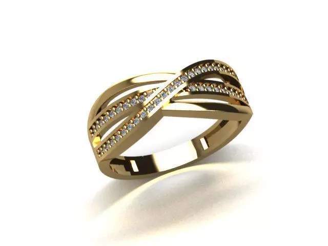 jewelry ring 3D print model_0
