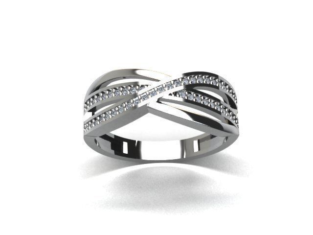 jewelry ring 3D print model_3