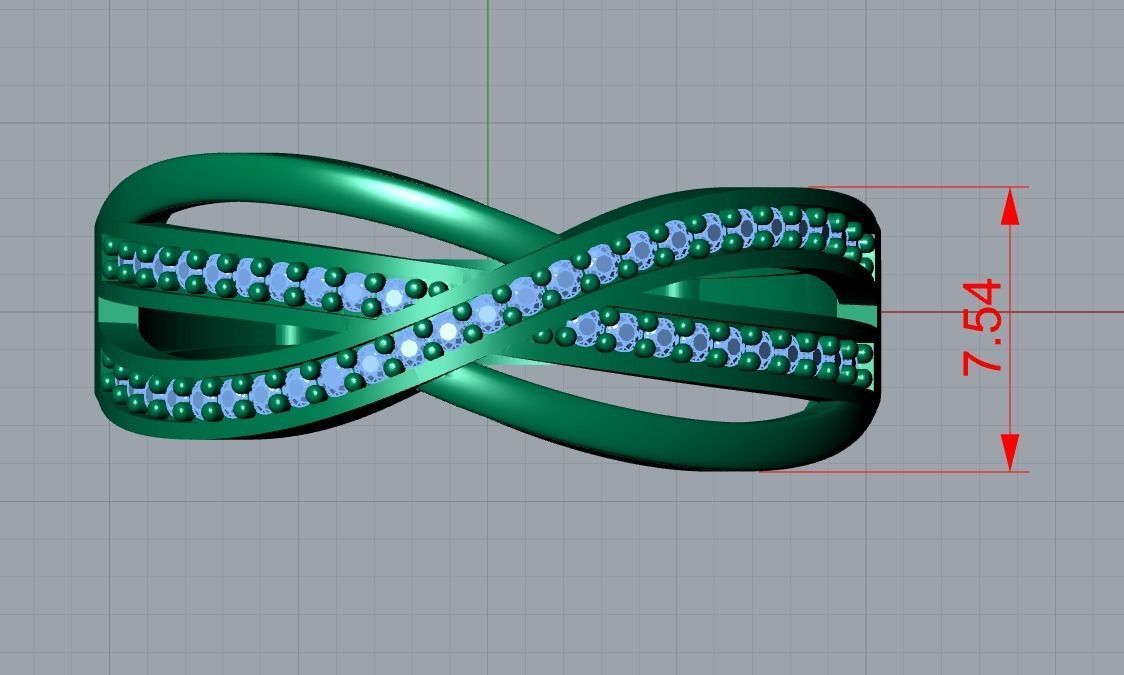 jewelry ring 3D print model_8