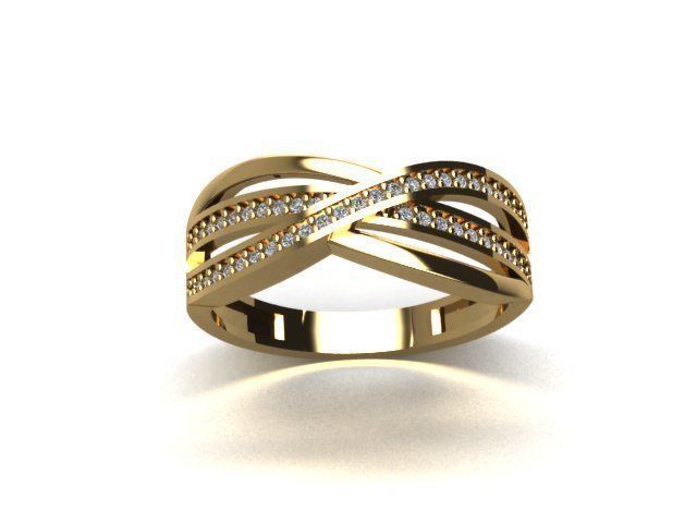 jewelry ring 3D print model_2