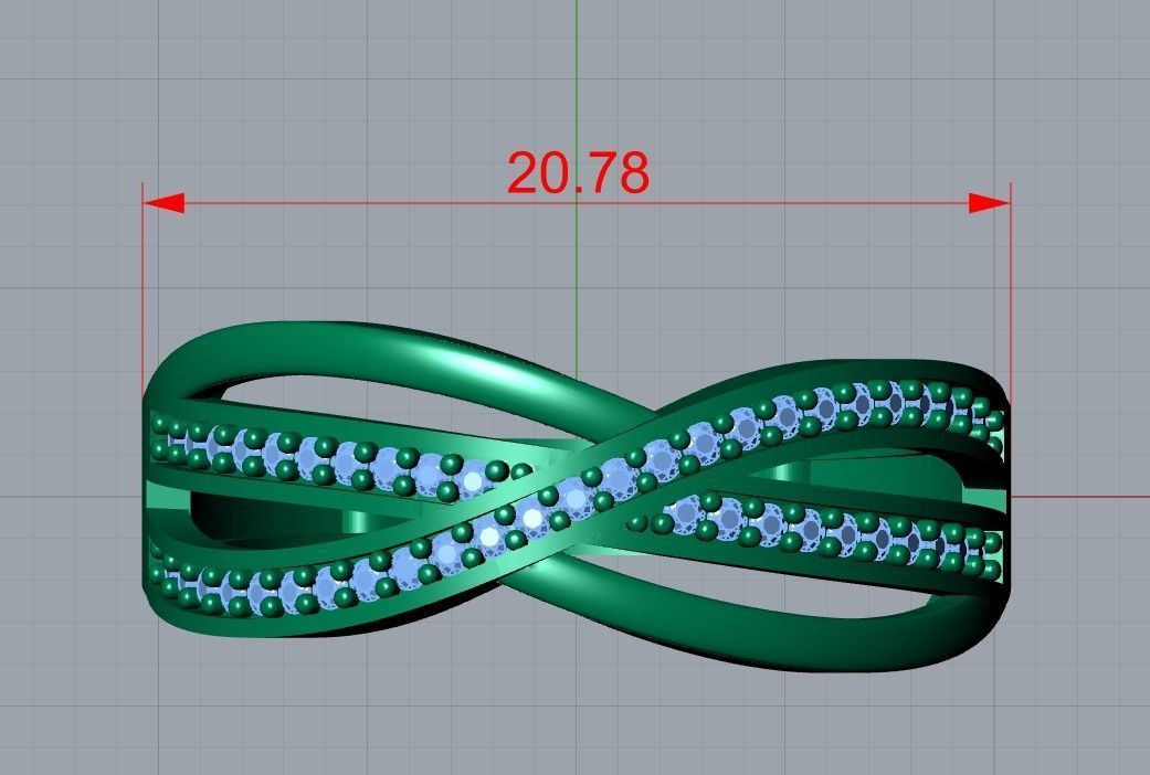 jewelry ring 3D print model_7