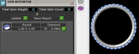 Eternity Diamond Band 3D print model_5