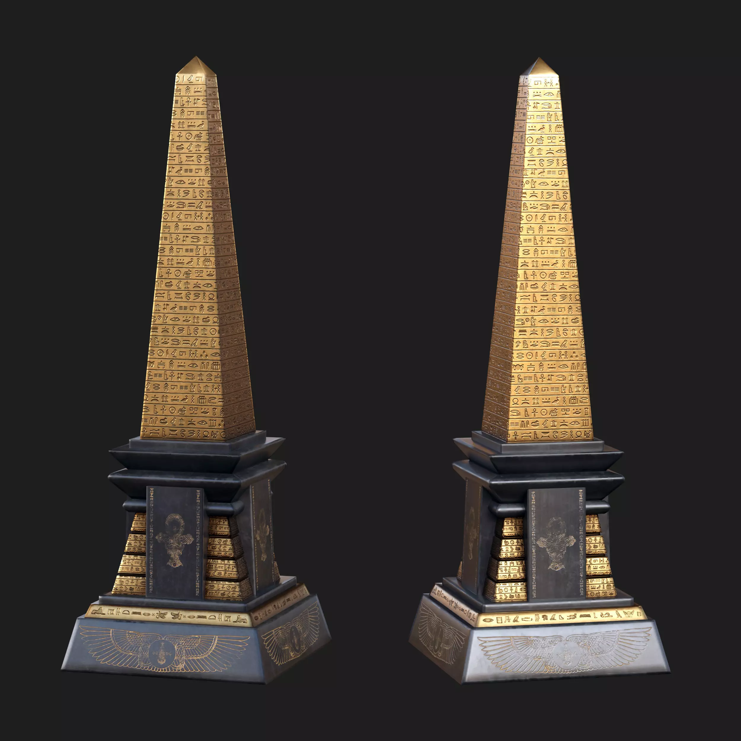Egyptian Ovelsik Free low-poly 3D model_0