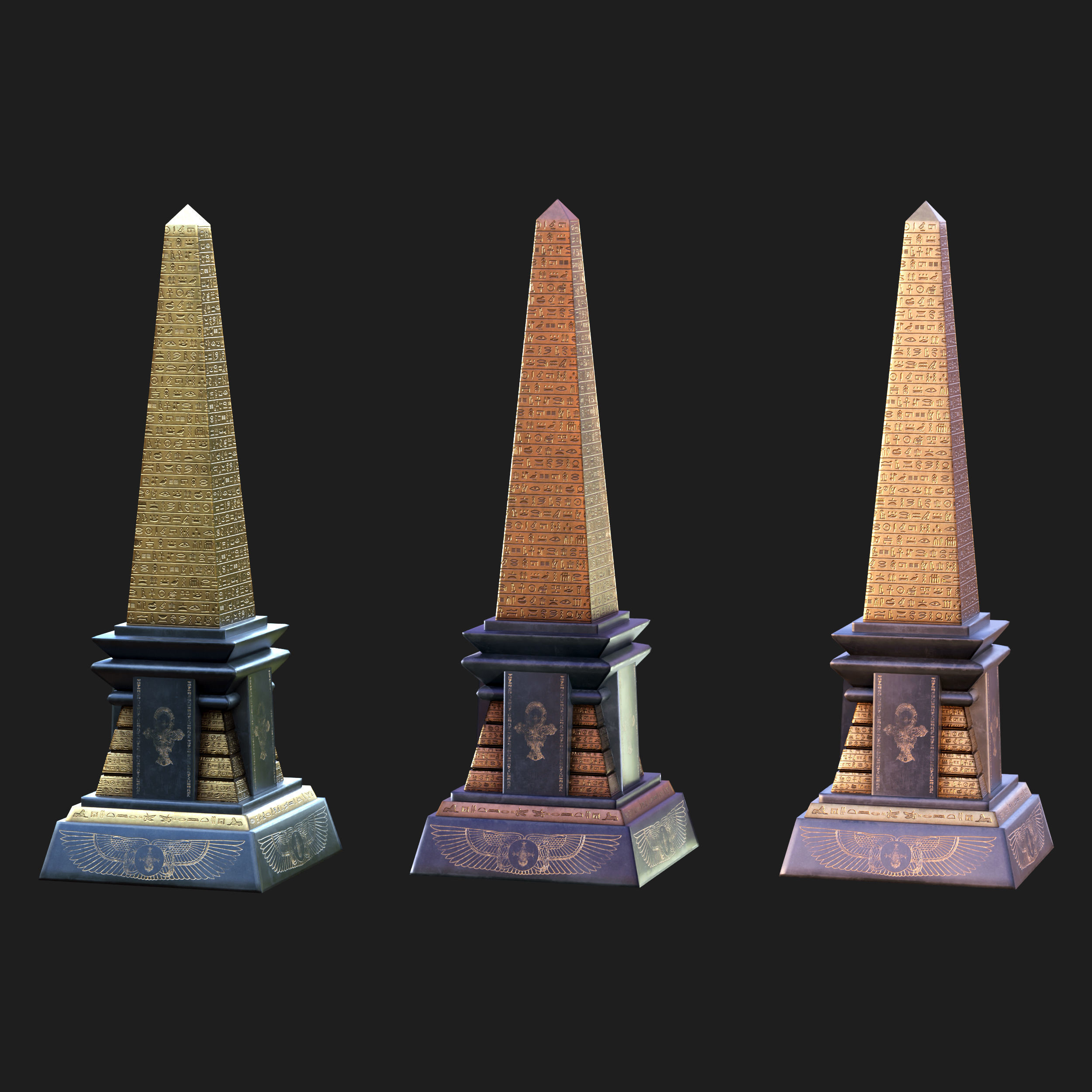 Egyptian Ovelsik Free low-poly 3D model_3