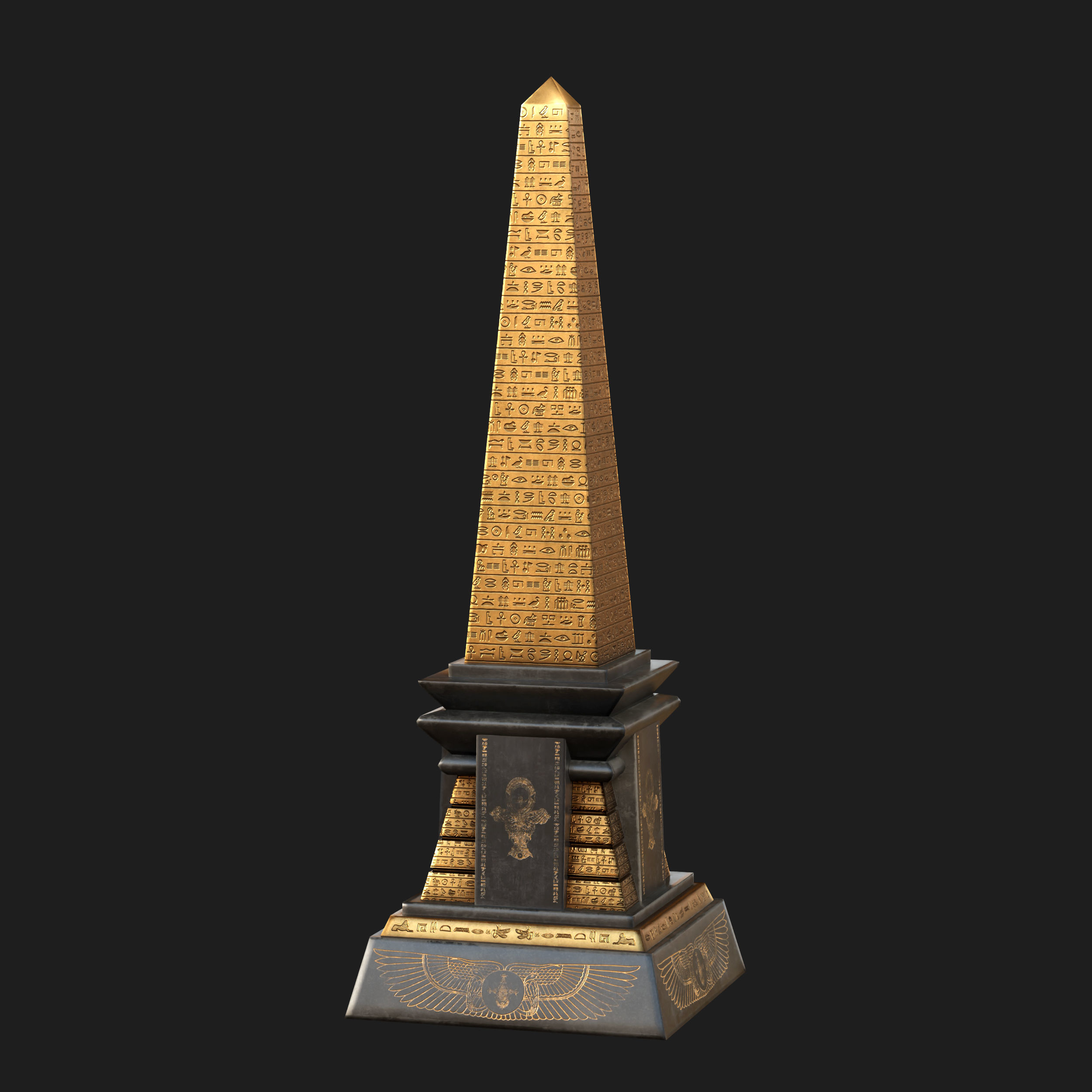 Egyptian Ovelsik Free low-poly 3D model_2