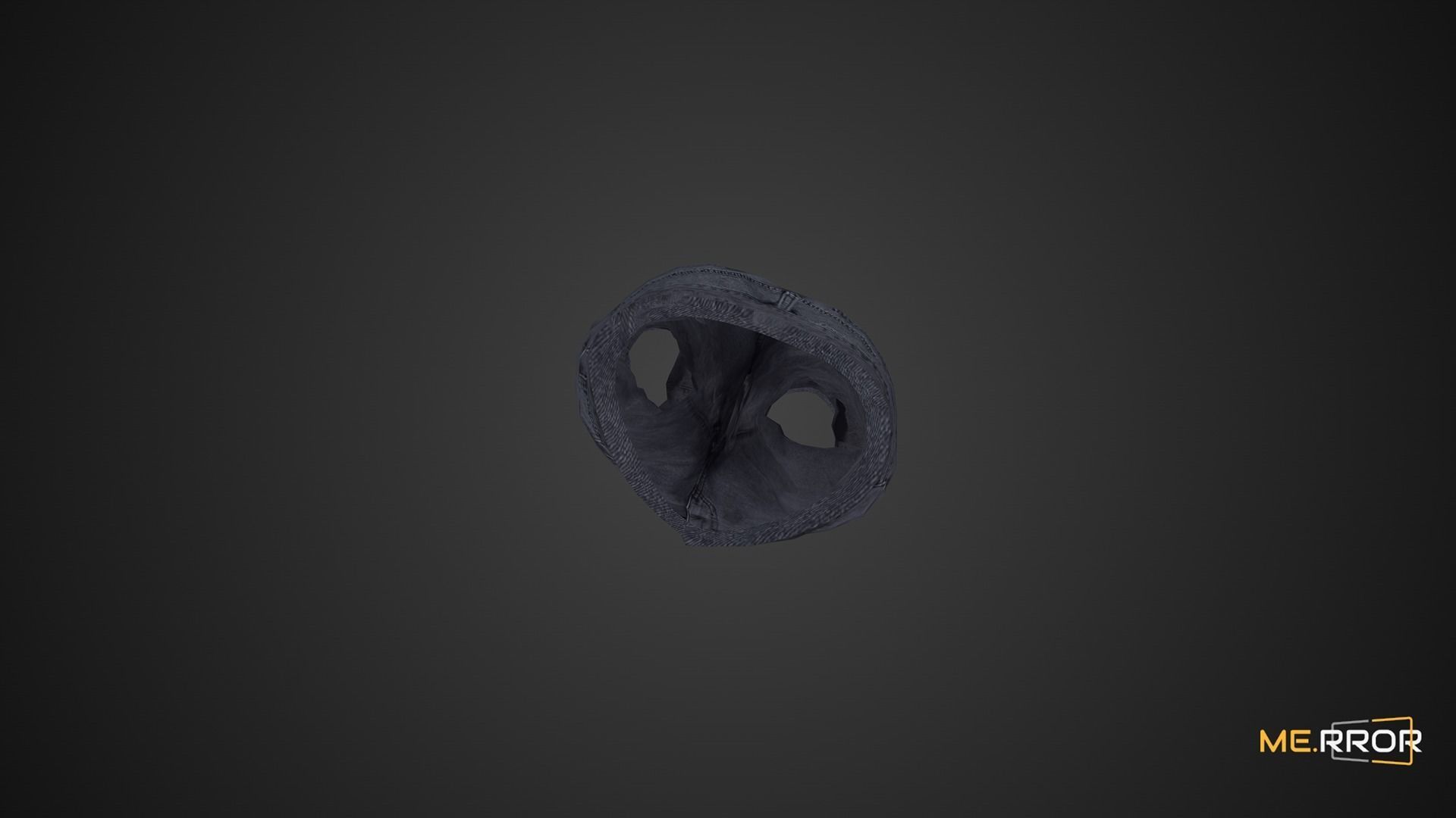 Game Ready Gray Pants Low-poly 3D model_9