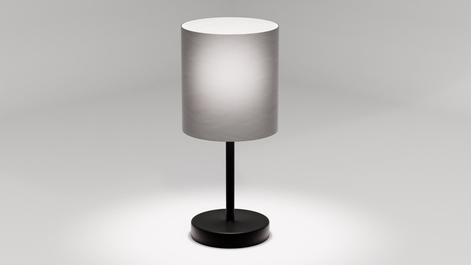 Modern Table Lamp 3D model_1