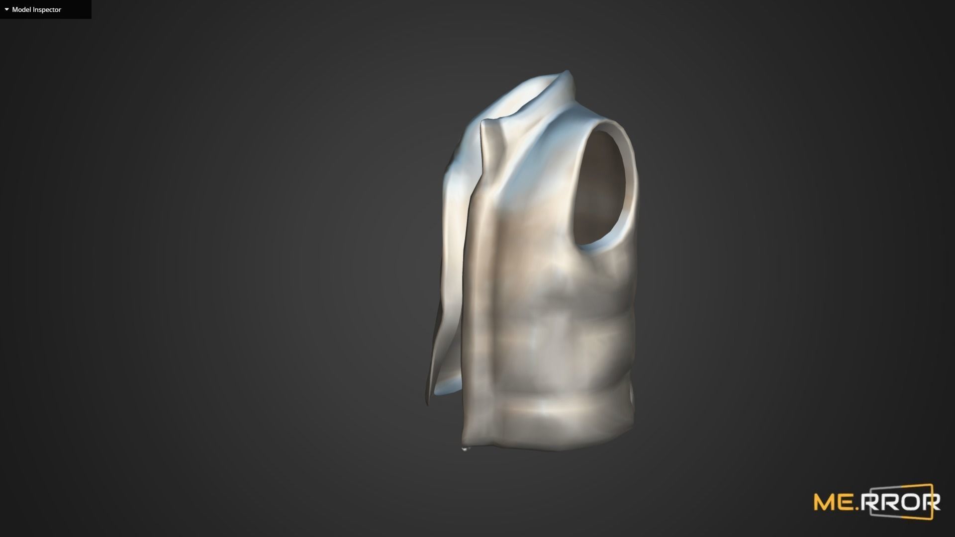 Game Ready Padded Vest Low-poly 3D model_11