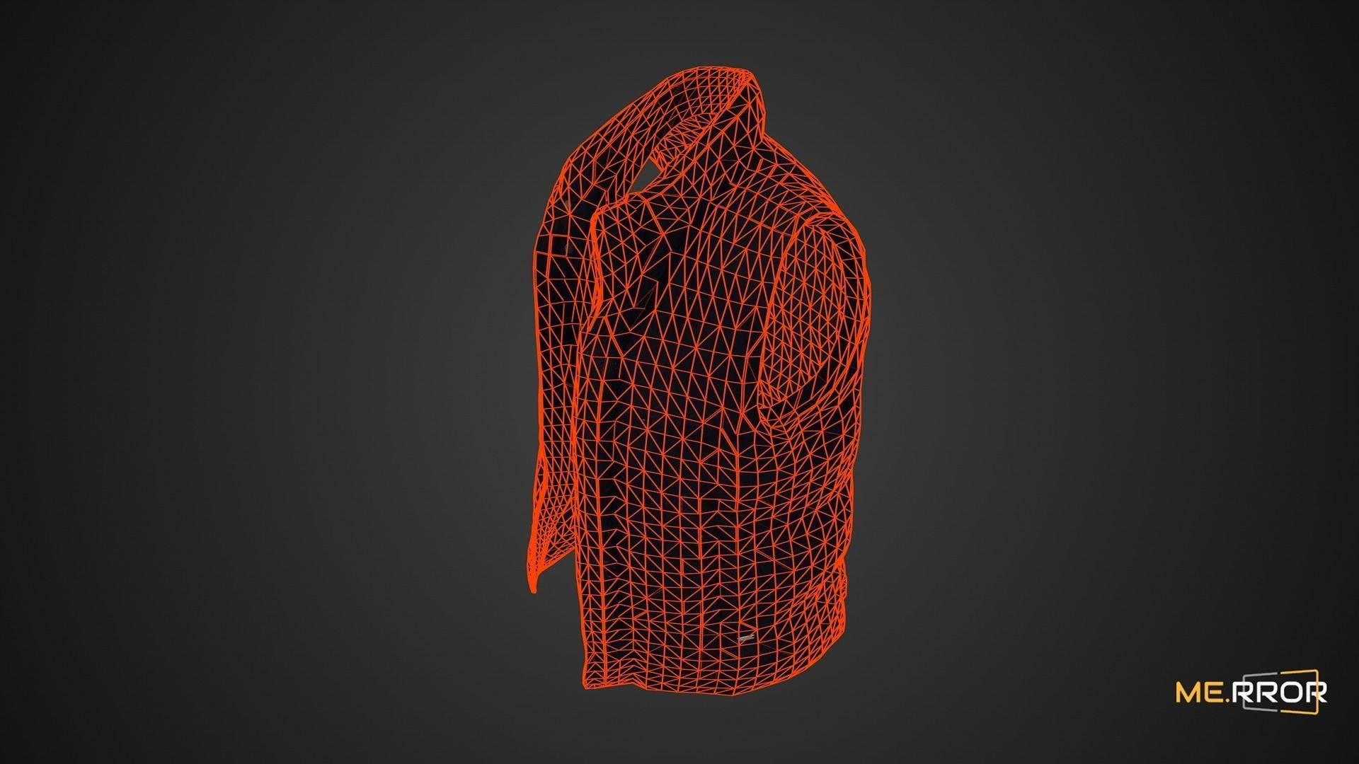 Game Ready Padded Vest Low-poly 3D model_7