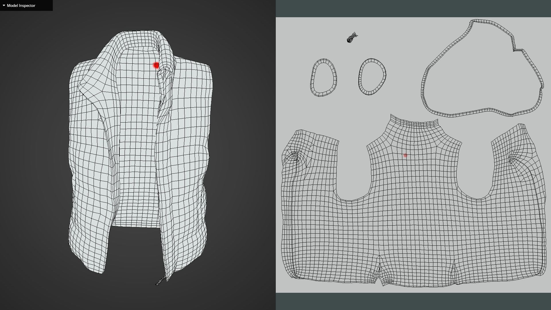 Game Ready Padded Vest Low-poly 3D model_15