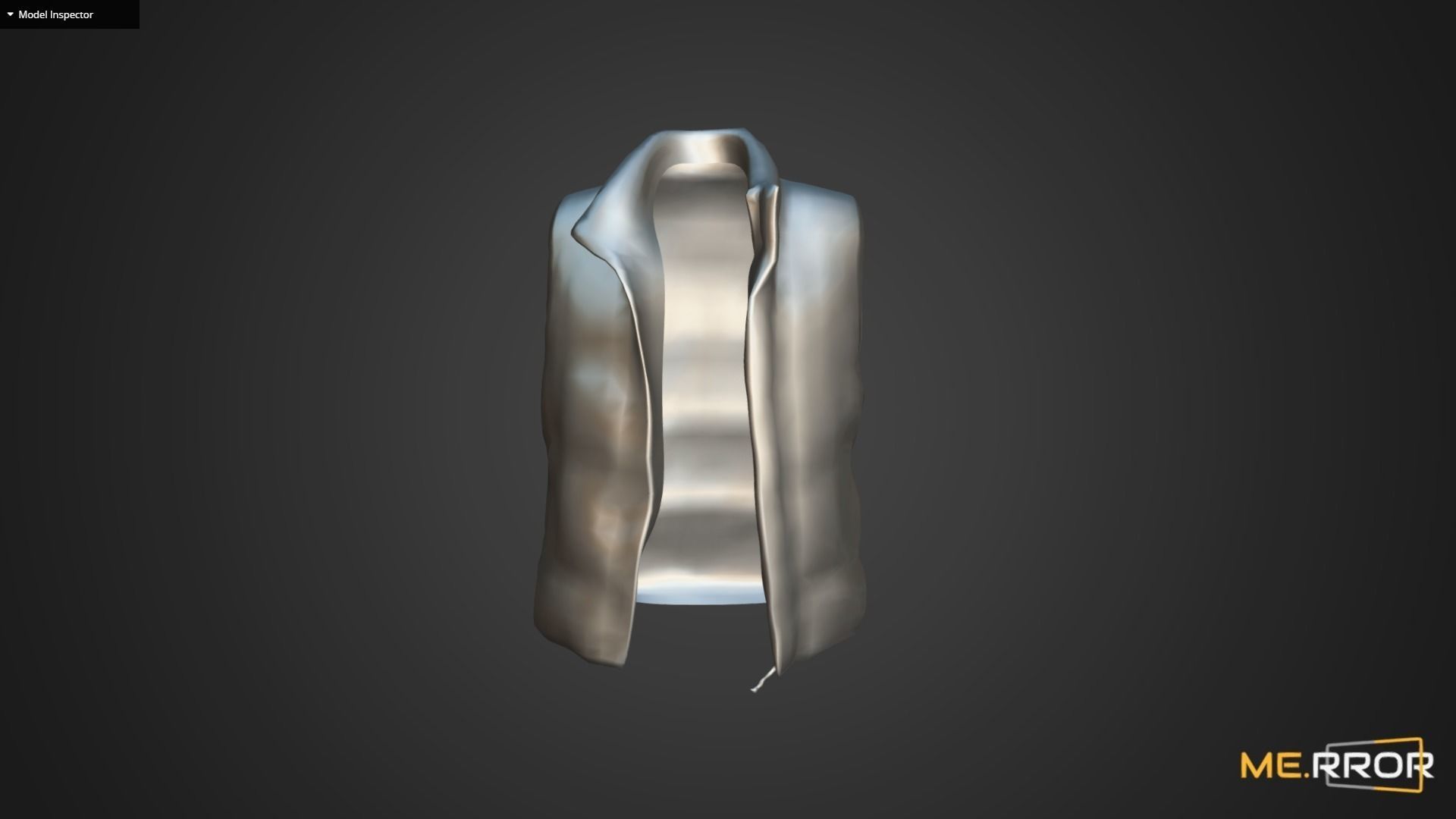 Game Ready Padded Vest Low-poly 3D model_12