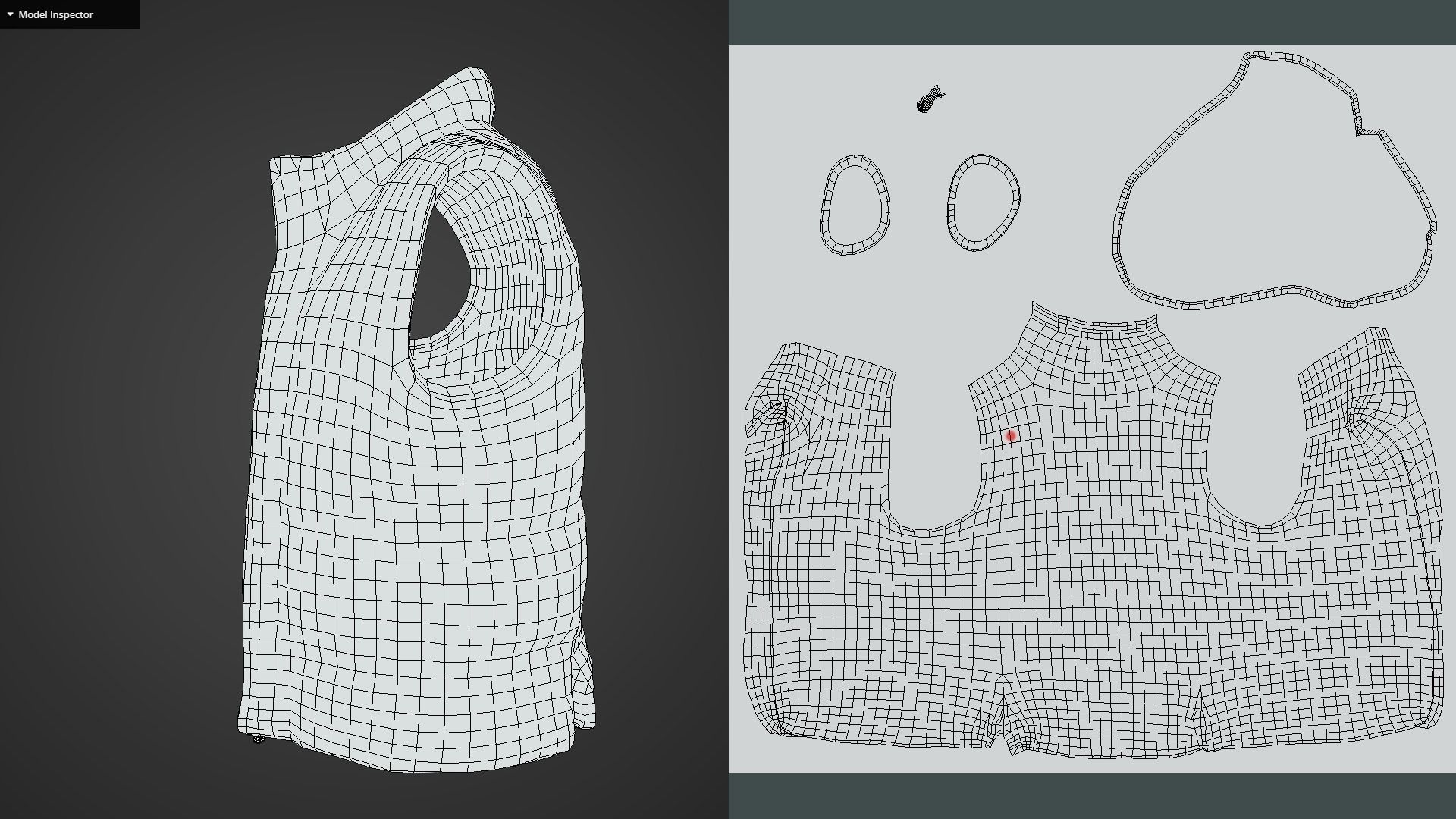 Game Ready Padded Vest Low-poly 3D model_14