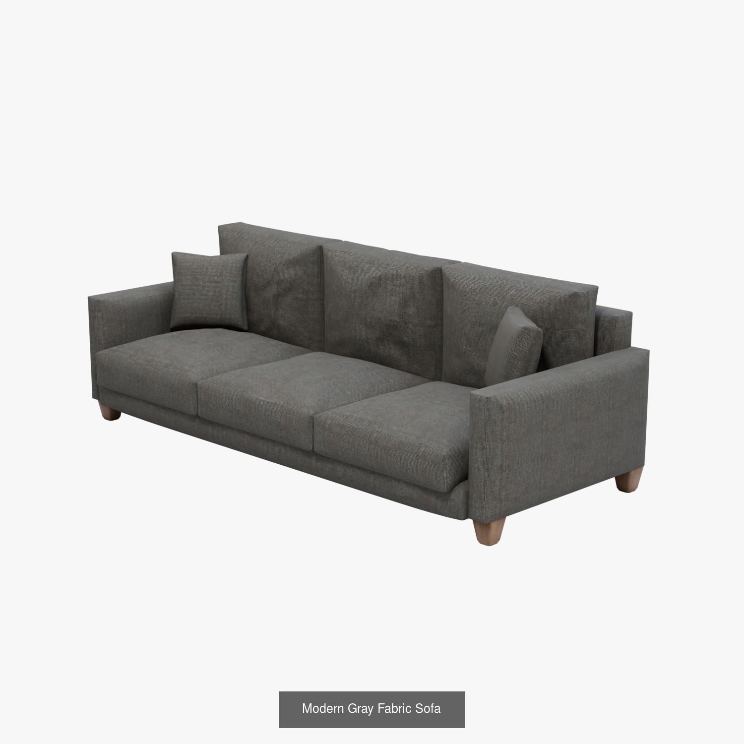 Modern Living Room Furniture Set 3D Model Collection_5