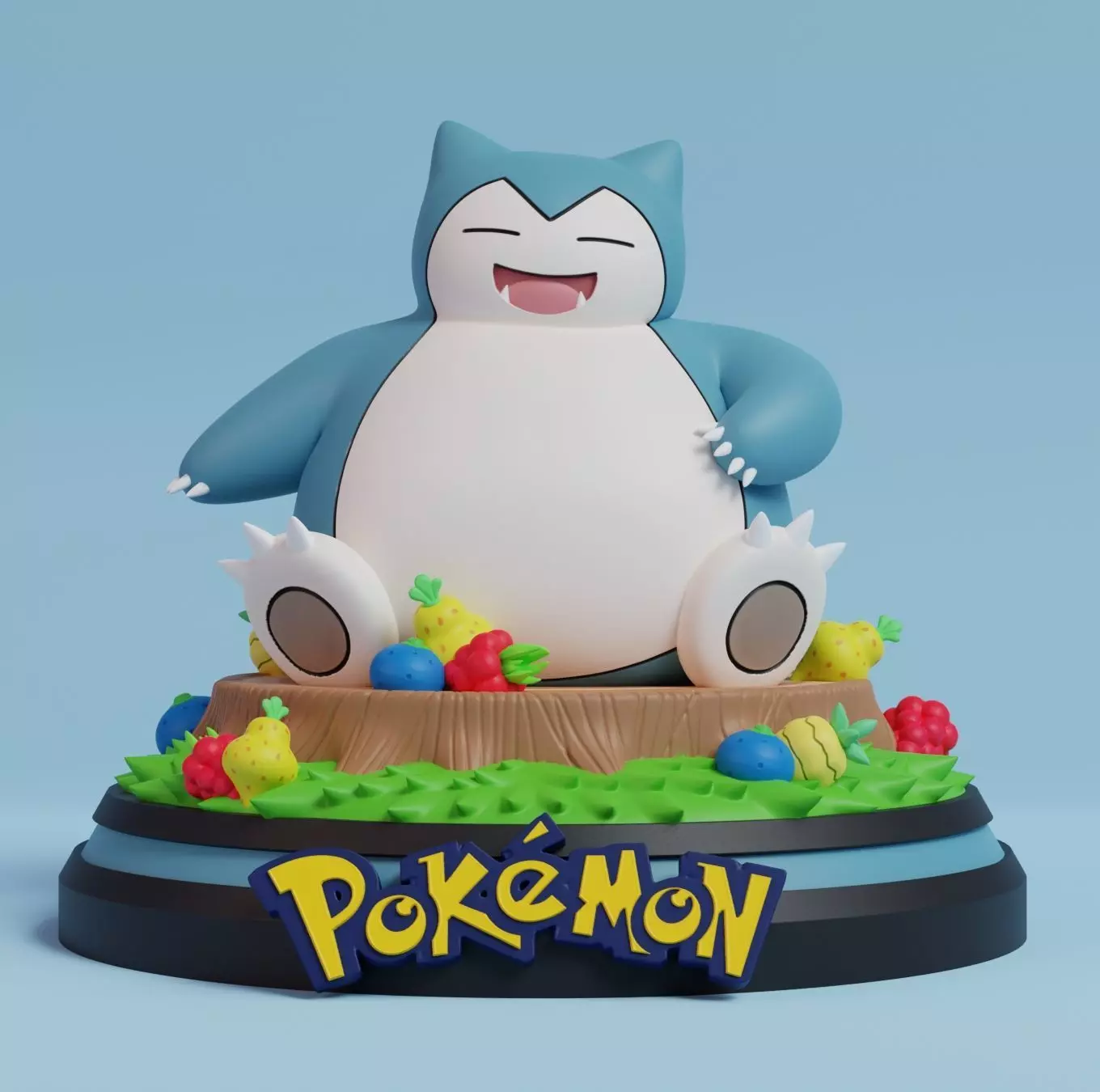 Pokemon - Snorlax Figure  3D print model_0