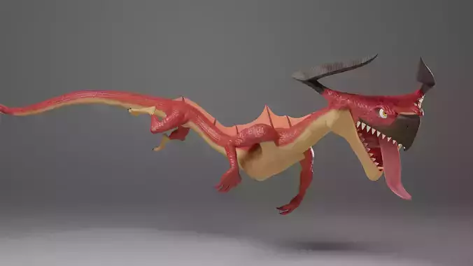 Dragon 3D model