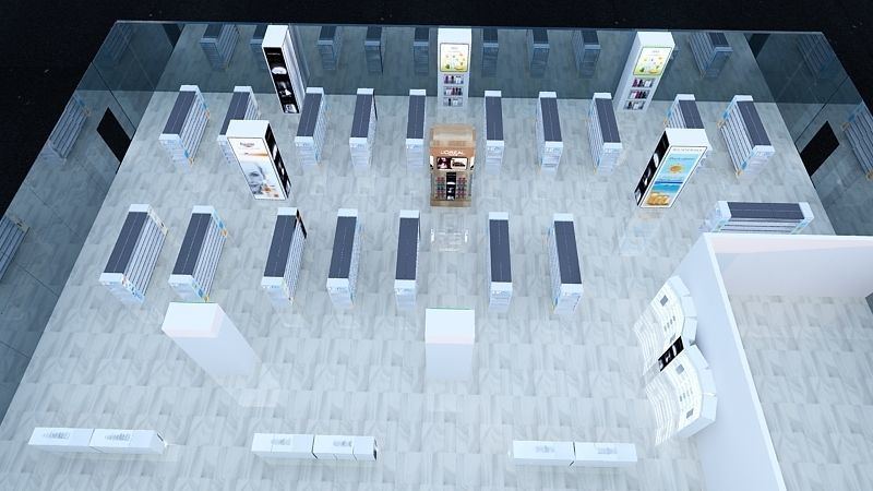 PHARMACY STAND 3412 Low-poly 3D model_19