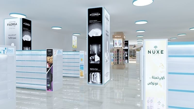 PHARMACY STAND 3412 Low-poly 3D model_15