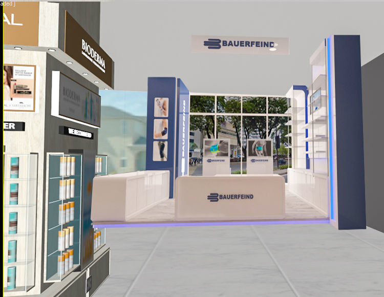 PHARMACY STAND 3412 Low-poly 3D model_11