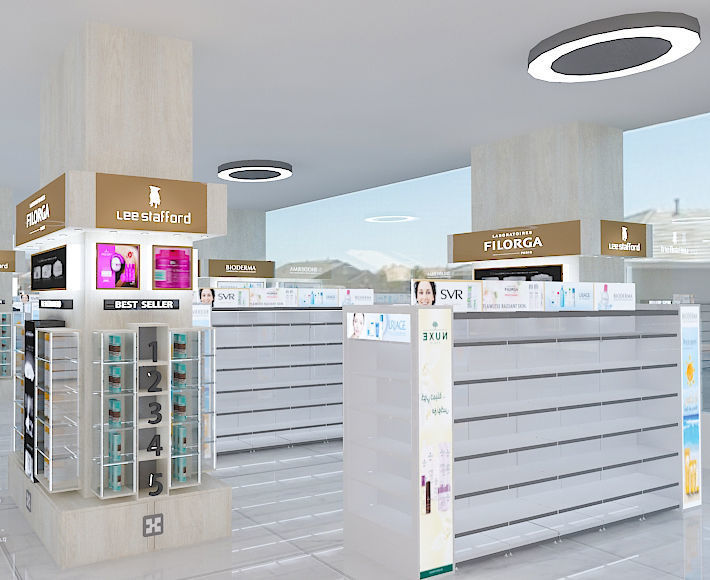 PHARMACY STAND 3412 Low-poly 3D model_13