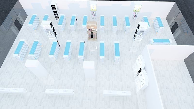 PHARMACY STAND 3412 Low-poly 3D model_17