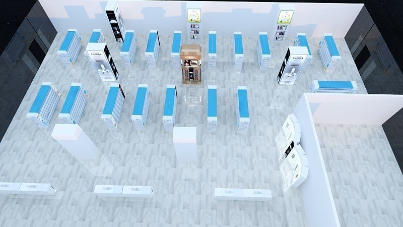 PHARMACY STAND 3412 Low-poly 3D model_18