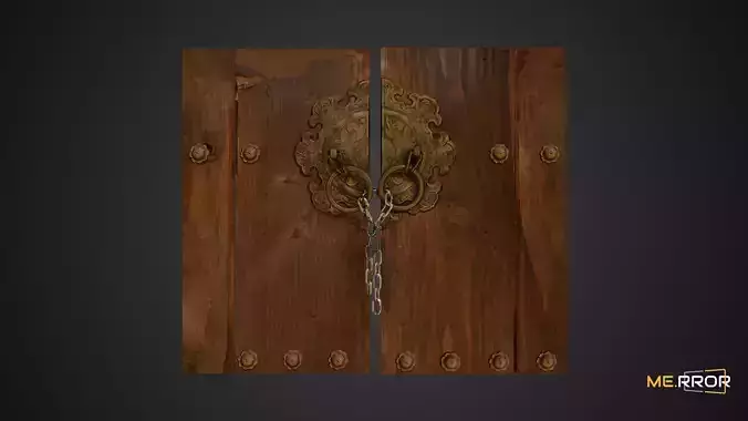 Game Ready Old Traditional Door