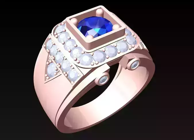 Diamond Rings - Mens Ring - N6850