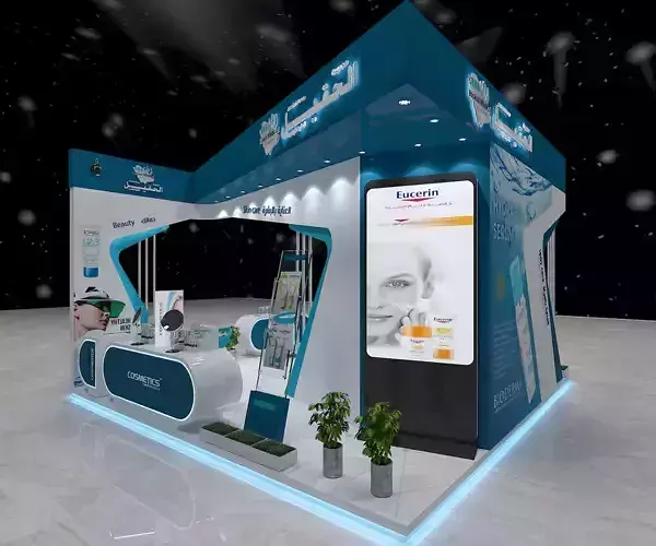 PHARMACY BOOTH 5247 Low-poly 3D model