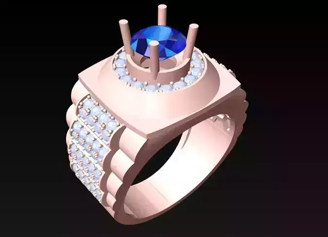 Diamond Rings - Mens Ring - N6918