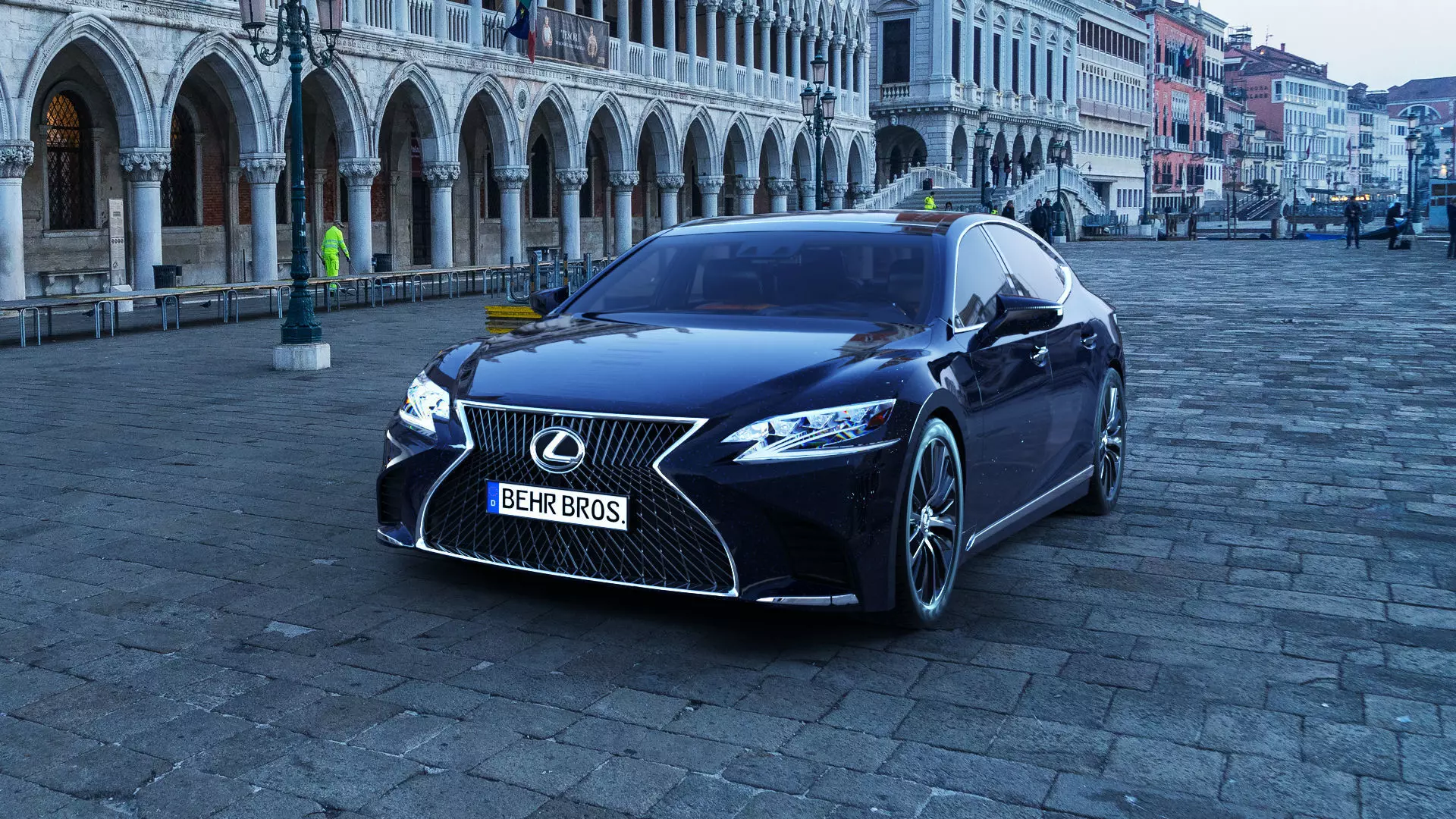 LEXUS LS 500 Free 3D model