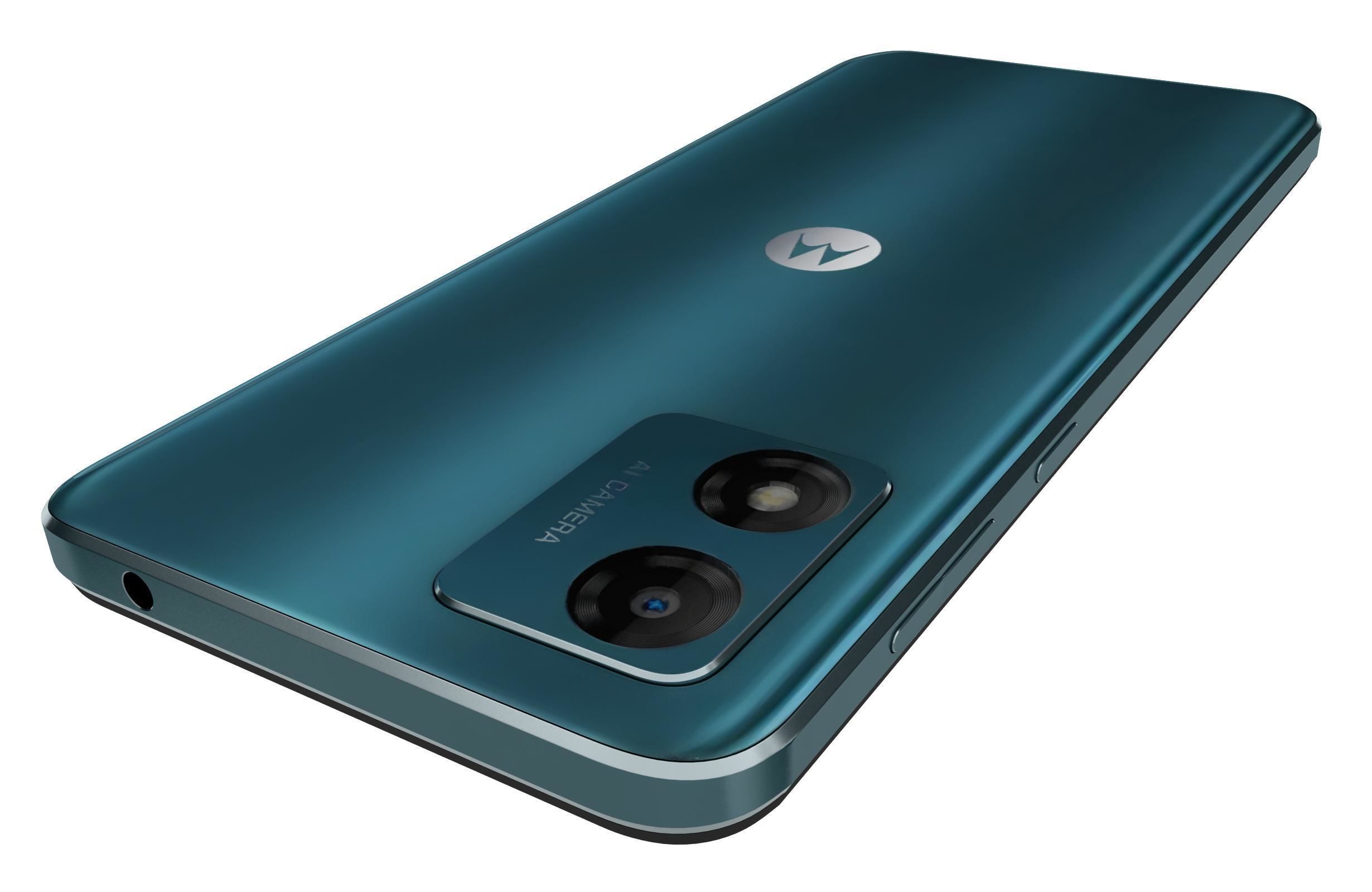 Motorola Moto E13 Blue 3D model_15