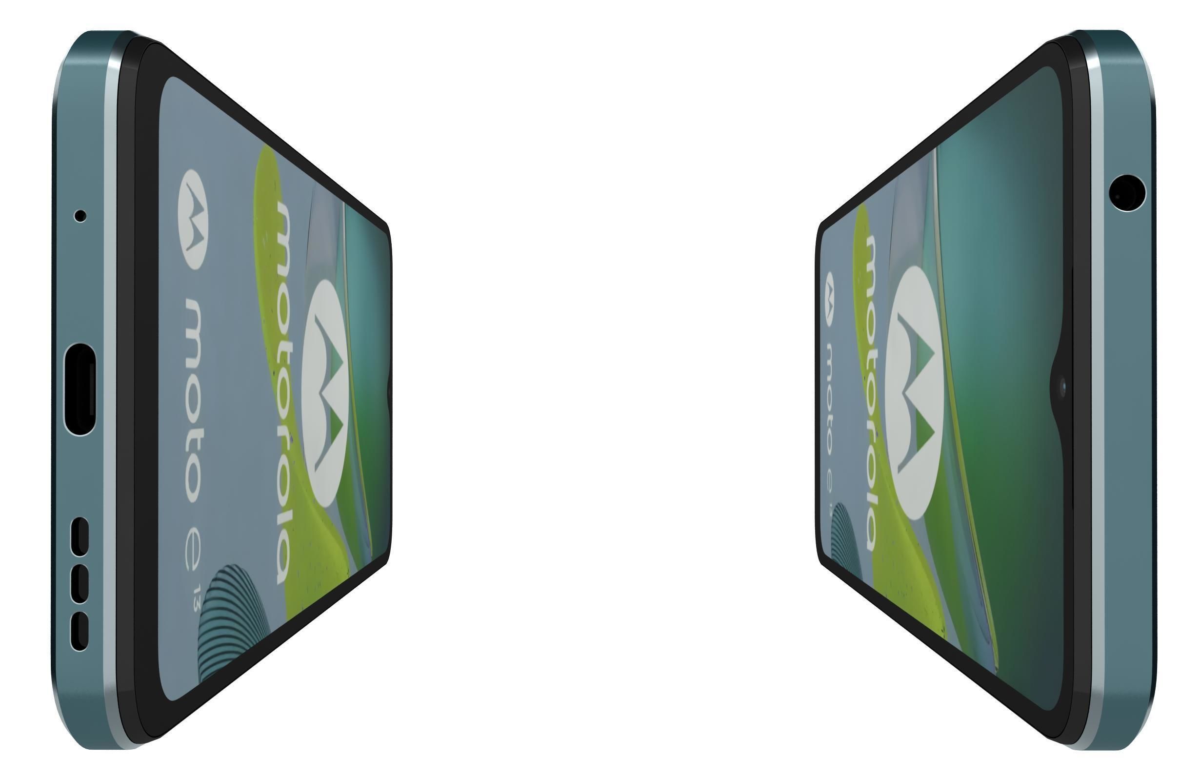 Motorola Moto E13 Blue 3D model_8