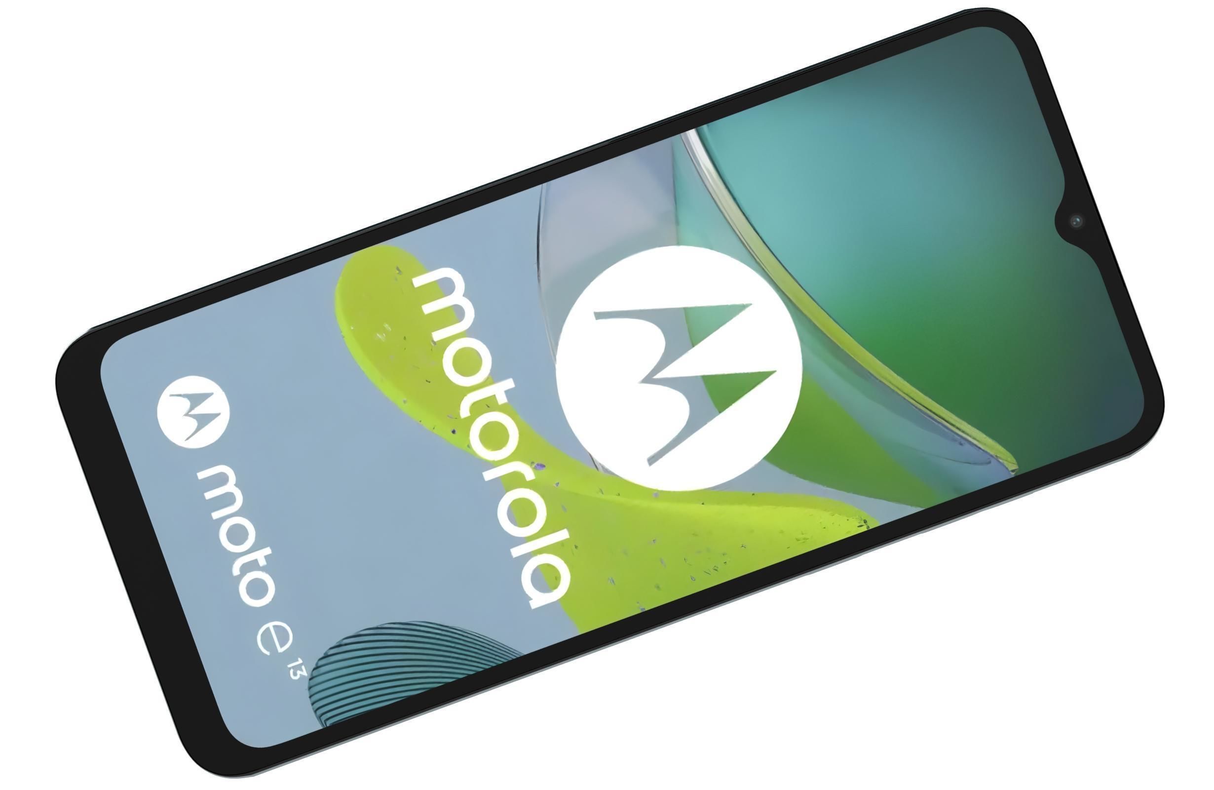 Motorola Moto E13 Blue 3D model_10