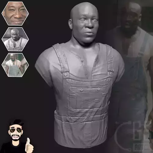 JOHN COFFEY - THE GREEN MILE 3D print model