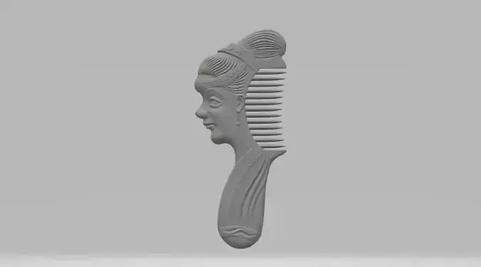 Beauty Comb 3D print model