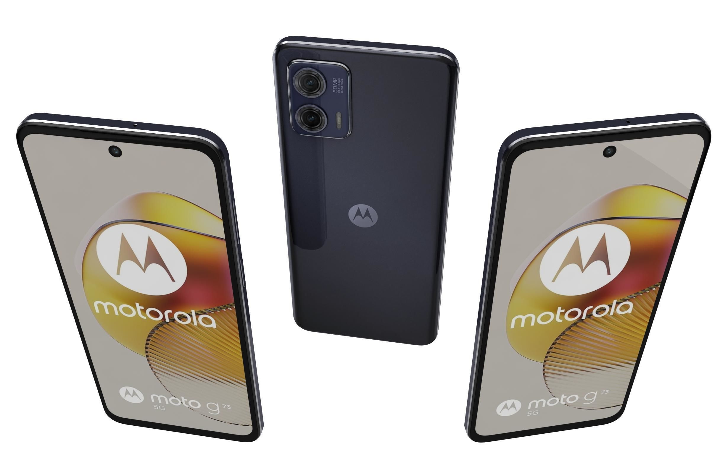 Motorola Moto G73 Black And White 3D model_18