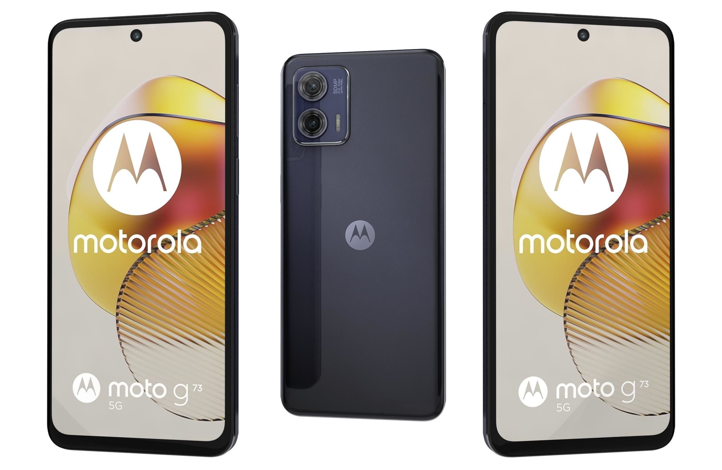 Motorola Moto G73 Black And White 3D model_17