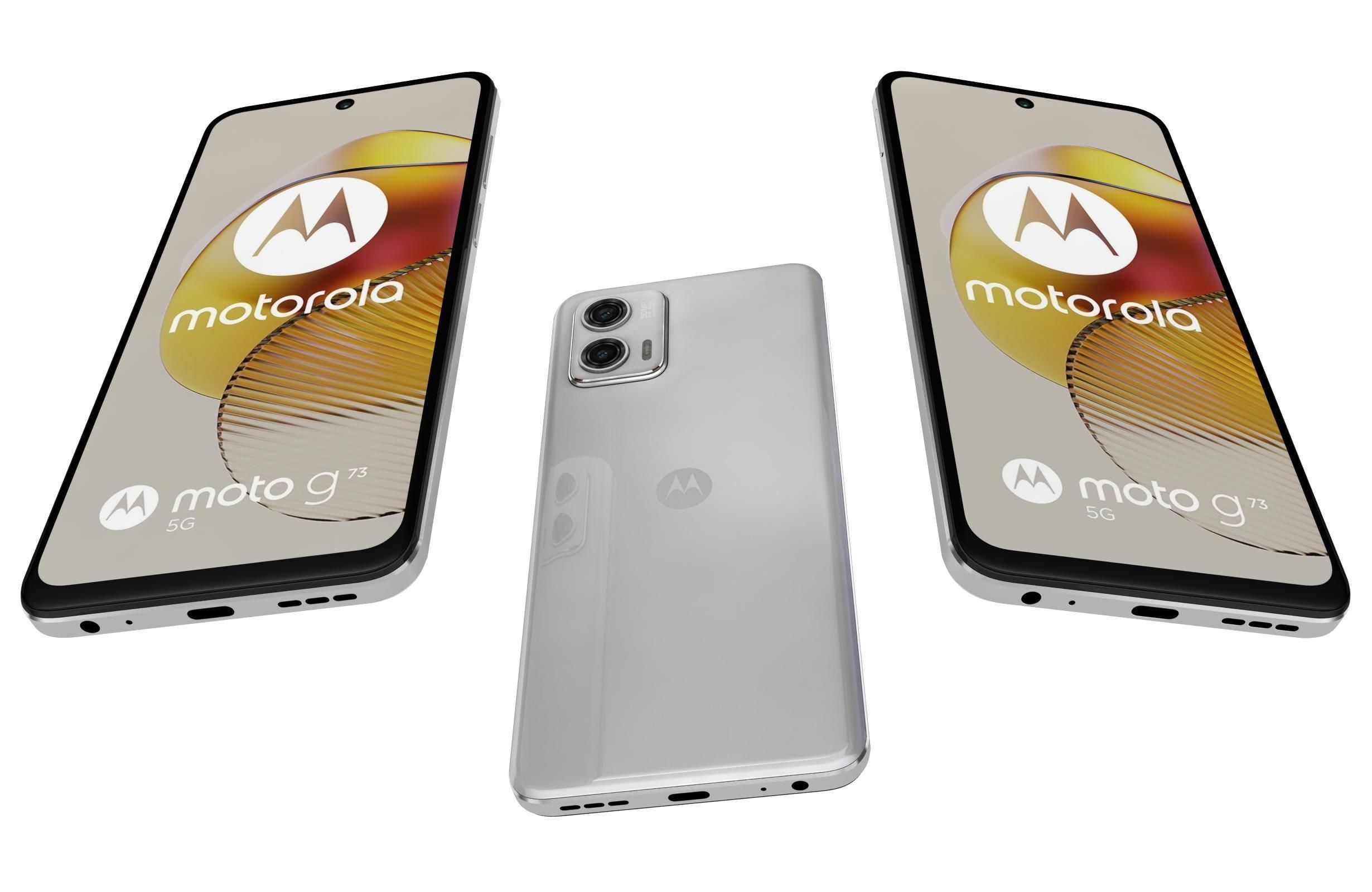 Motorola Moto G73 Black And White 3D model_3