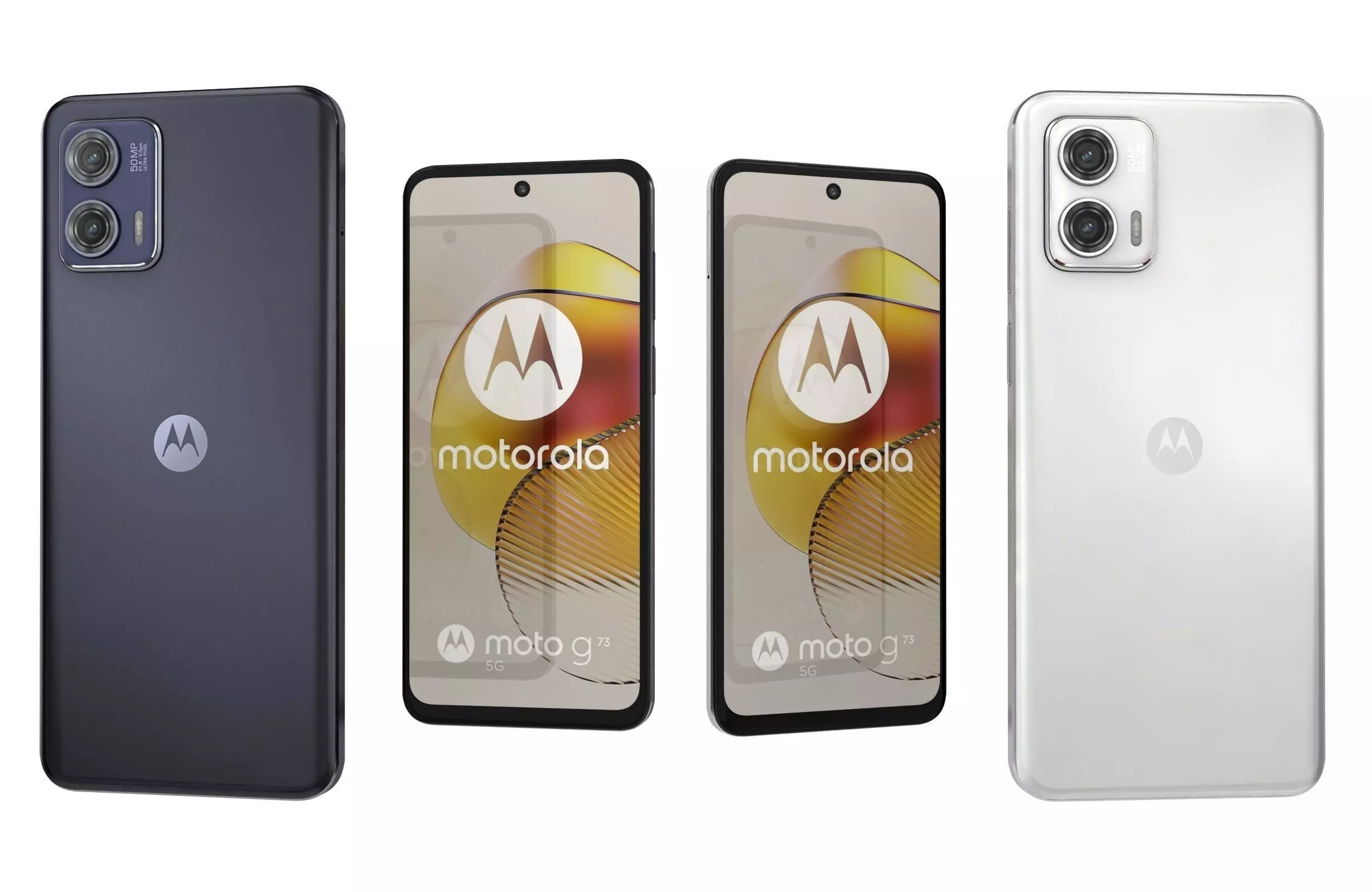 Motorola Moto G73 Black And White 3D model_0