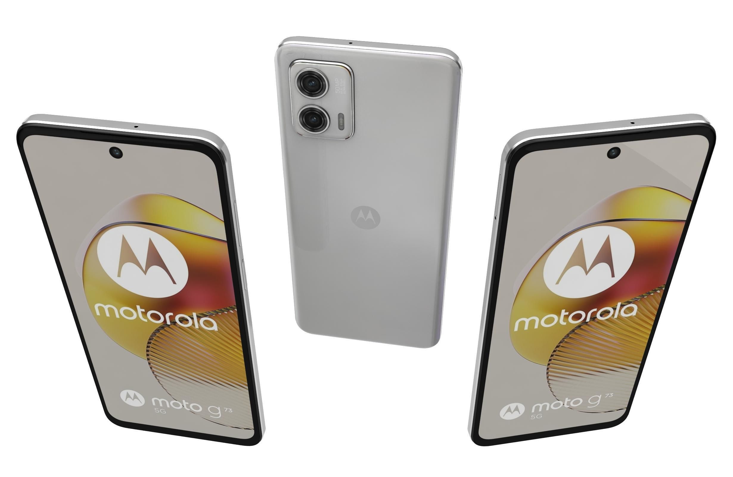 Motorola Moto G73 Black And White 3D model_2