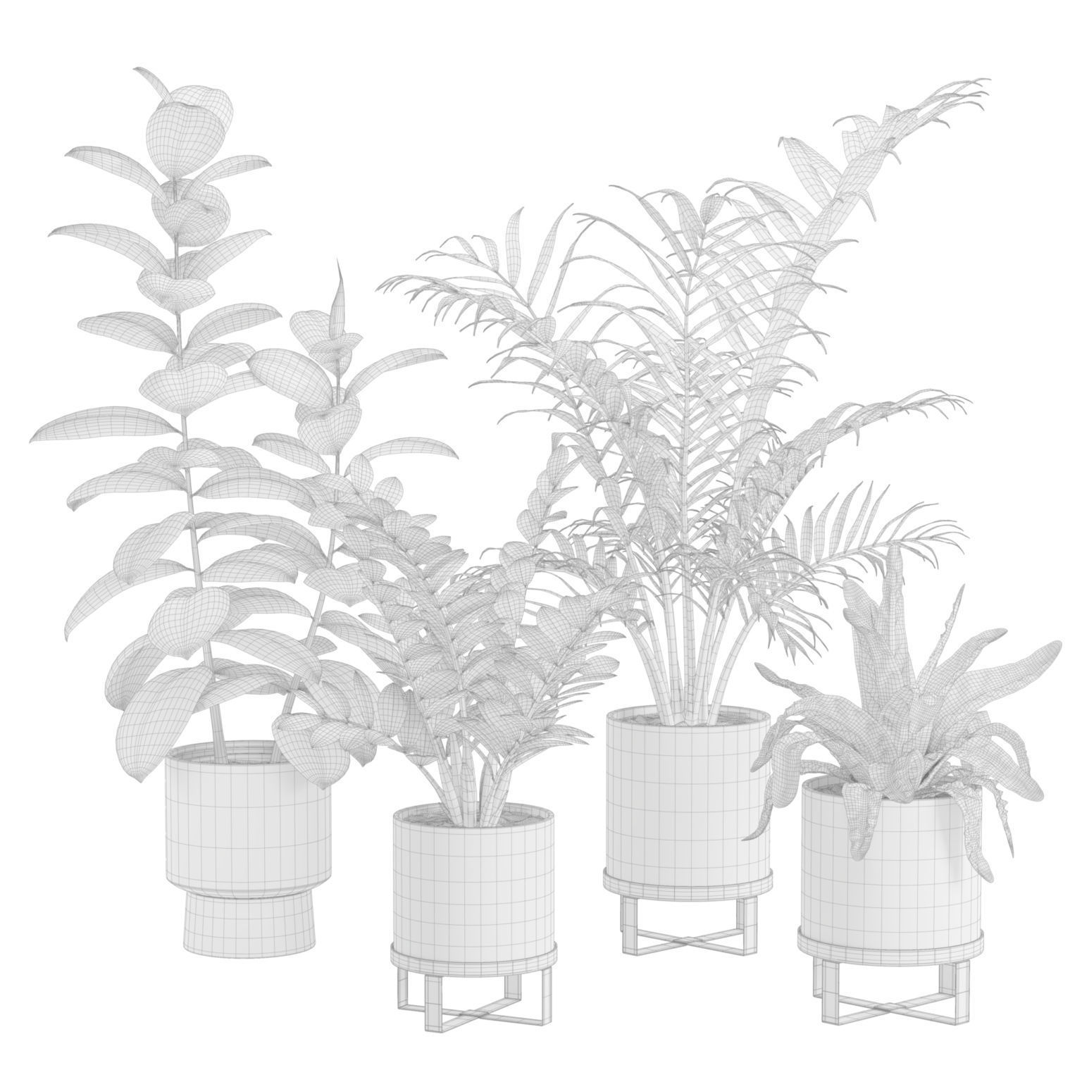 Indoor Plants Pack 41 3D model_2