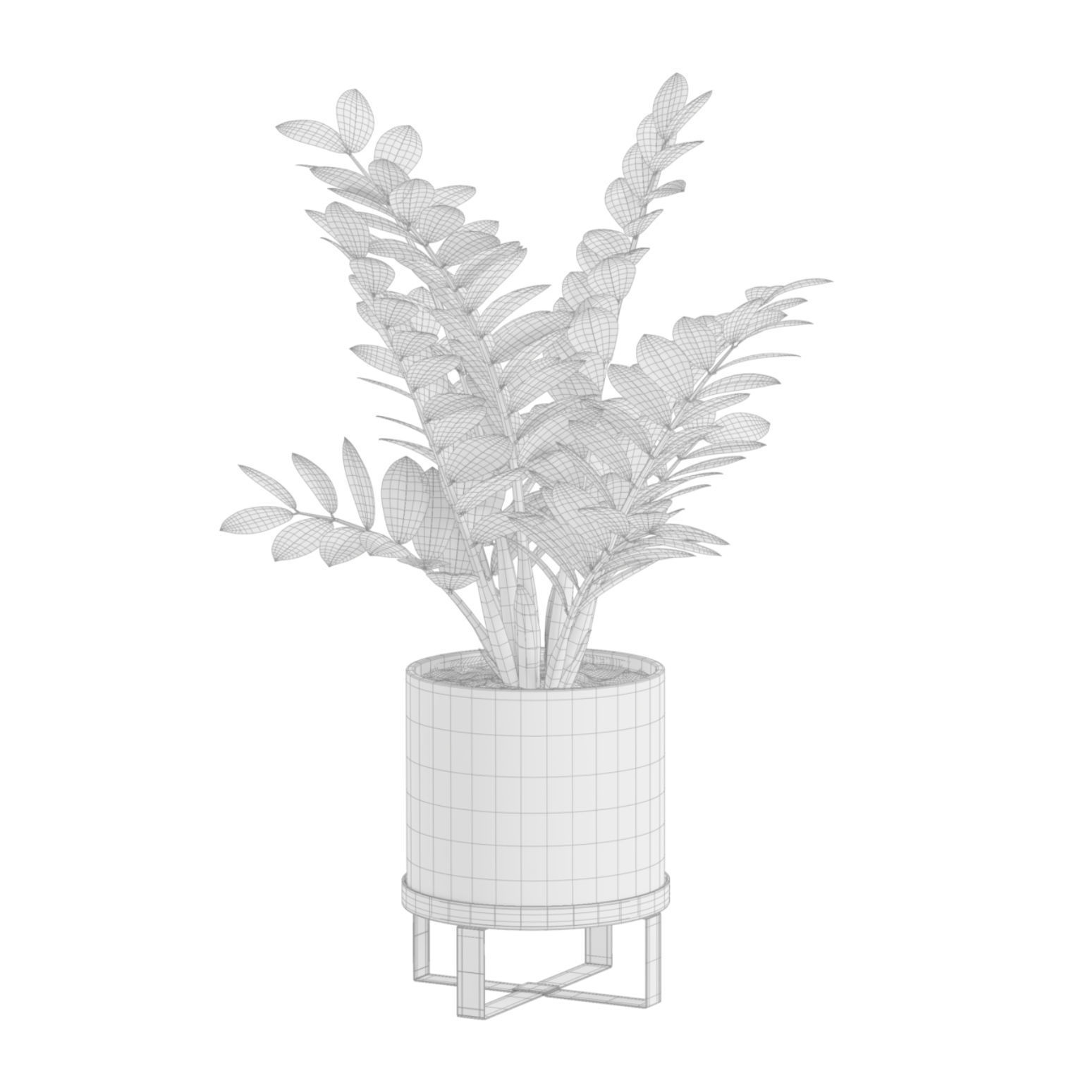 Indoor Plants Pack 41 3D model_4